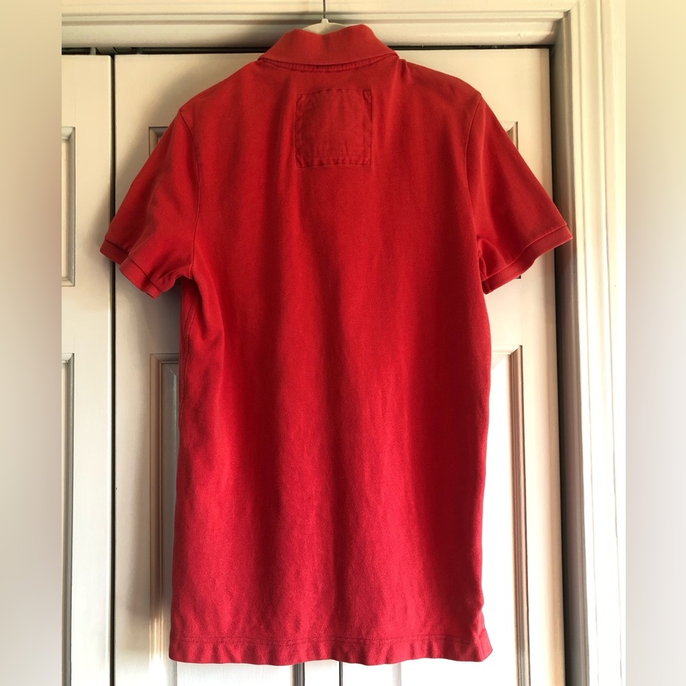 Abercrombie & Fitch Muscle short sleeve pique polo, M - Picture 2 of 15